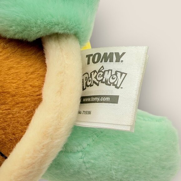 Pokemon TOMY Sleeping Squirtle 8" Plush Toy Stuffed Animal Collectible - Picture 9 of 9